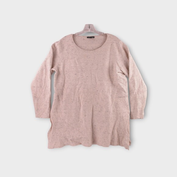 Eileen Fisher Sweaters - Eileen Fisher Slit-Hem Tunic Sweater Size XL elevated refined heritage